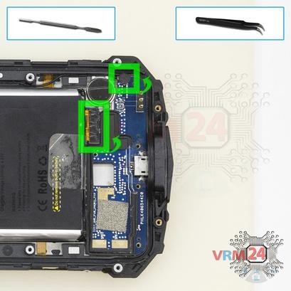 How to disassemble Doogee S60 Lite, Step 13/1
