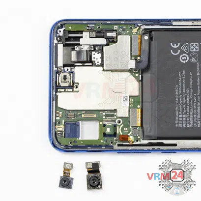 How to disassemble Huawei P Smart Z, Step 14/2