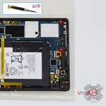 How to disassemble Sony Xperia Z3 Tablet Compact, Step 6/1