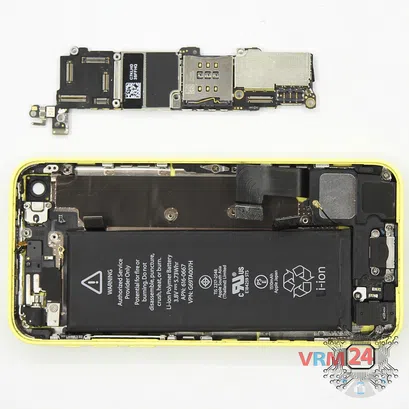 Как разобрать Apple iPhone 5C, Шаг 10/2