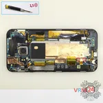 How to disassemble HTC One M9, Step 5/1