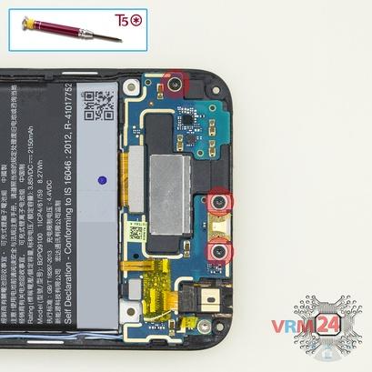 How to disassemble HTC One A9, Step 8/1