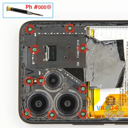 How to disassemble Xiaomi RedMi 12, Step 4/1