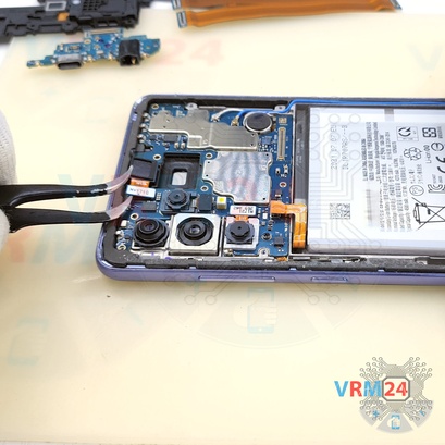 How to disassemble Samsung Galaxy A52 SM-A525, Step 14/4