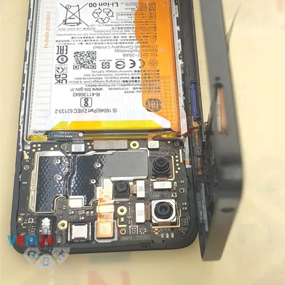 How to disassemble Xiaomi RedMi 12, Step 6/3