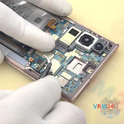 Cómo desmontar Samsung Galaxy Note 20 Ultra SM-N985, Paso 10/5