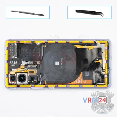 How to disassemble Huawei Honor 30 Pro Plus, Step 5/1