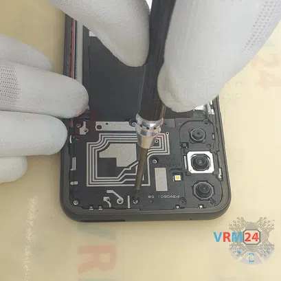 Cómo desmontar Samsung Galaxy A34 SM-A346, Paso 4/3