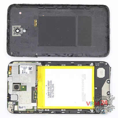 How to disassemble Alcatel OT Idol 2 6037Y, Step 1/2