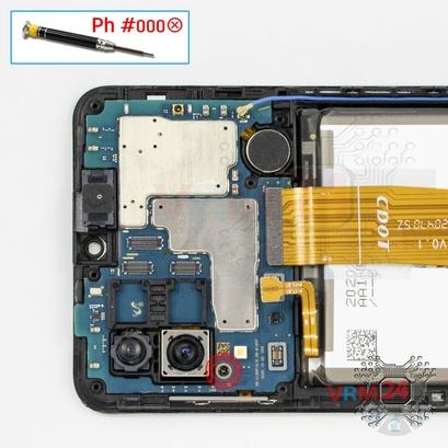 Cómo desmontar Samsung Galaxy A12 SM-A125, Paso 13/1