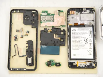 Como desmontar ZTE Blade V50 Design por si mesmo