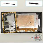 How to disassemble Sony Xperia M2, Step 7/1