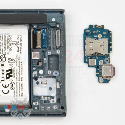 How to disassemble Samsung Galaxy S22 Ultra SM-S908, Step 12/2