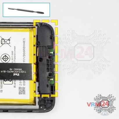 How to disassemble Lenovo A5, Step 9/1