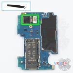 Cómo desmontar Samsung Galaxy A02 SM-A022, Paso 15/1