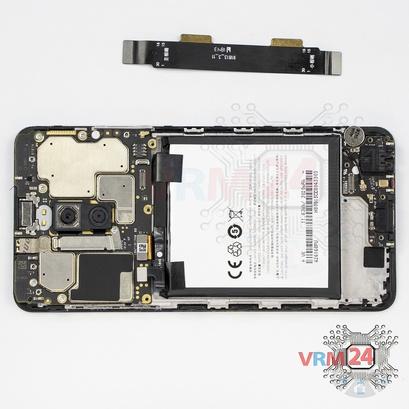 How to disassemble Meizu M8 M813H, Step 8/2