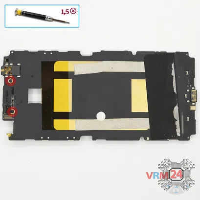 How to disassemble ZTE Nubia Z5 Mini, Step 9/1