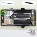 How to disassemble Sony Xperia XA, Step 13/1