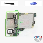 How to disassemble Samsung Galaxy S25 SM-S931, Step 17/1