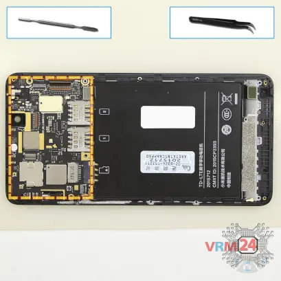 How to disassemble Xiaomi RedMi Note 2 Prime, Step 11/1