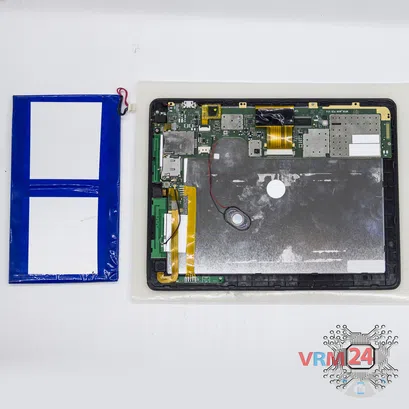 How to disassemble Prestigio MultiPad 2, Step 4/3