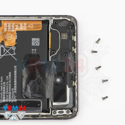 How to disassemble Honor X9c, Step 8/2