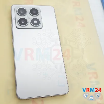 How to disassemble Xiaomi 14T, Step 1/1