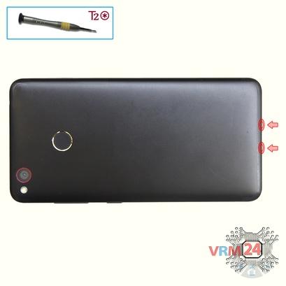 How to disassemble ZTE Nubia Z11 Mini S, Step 2/1