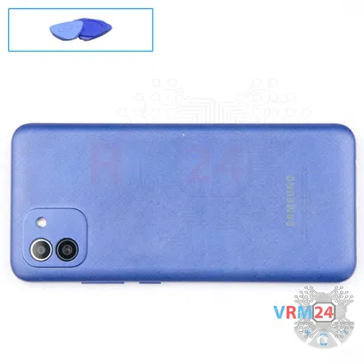 Como desmontar Samsung Galaxy A03 SM-A035 por si mesmo, Passo 3/1