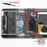 Como desmontar Samsung Galaxy A80 SM-A805, Passo 7/1