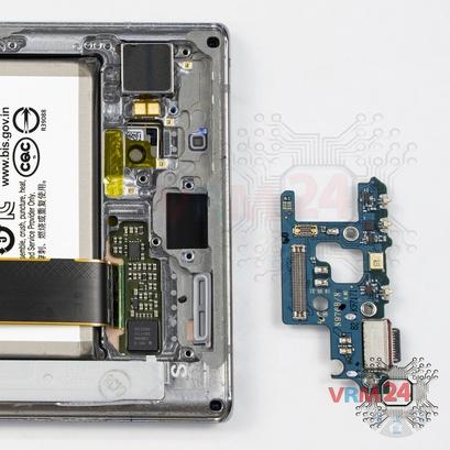 How to disassemble Samsung Galaxy Note 10 Plus SM-N975, Step 11/2