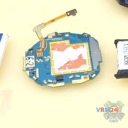 Samsung Gear S3 Frontier SM-R760 Battery replacement, Step 4/1