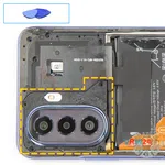 How to disassemble Huawei Nova Y70, Step 6/1