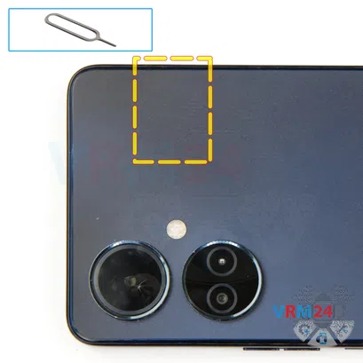 How to disassemble Tecno Camon 19, Step 2/1
