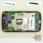 How to disassemble Samsung Wave Y GT-S5380, Step 6/1