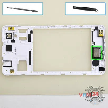 Como desmontar ZTE Blade X3 T620 por si mesmo, Passo 4/1