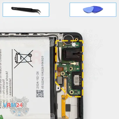 Как разобрать Tecno Pova 6, Шаг 15/1