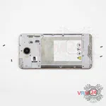 How to disassemble Huawei Y5 (2017), Step 4/2