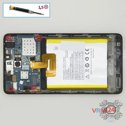 How to disassemble Lenovo S860, Step 12/1