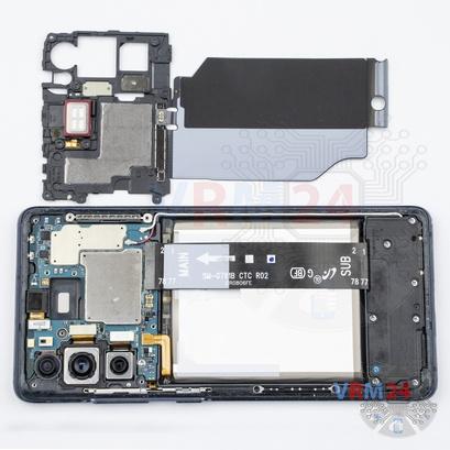 Como desmontar Samsung Galaxy S20 FE SM-G780 por si mesmo, Passo 6/2
