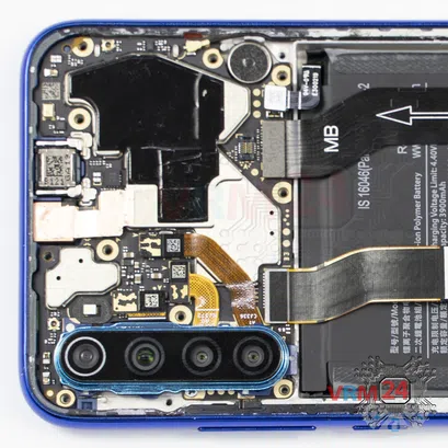 How to disassemble Xiaomi Redmi Note 8, Step 6/2