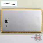Cómo desmontar Samsung Galaxy Tab A 7.0'' SM-T285, Paso 1/1