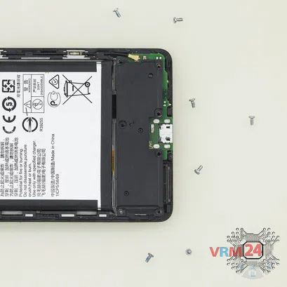 How to disassemble Nokia 5.1 TA-1075, Step 6/2