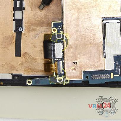 How to disassemble HTC Desire 700, Step 11/3