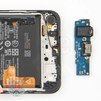 How to disassemble Huawei Nova Y61, Step 11/2