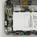 Cómo desmontar Samsung Galaxy Note 8.0'' GT-N5100, Paso 3/2