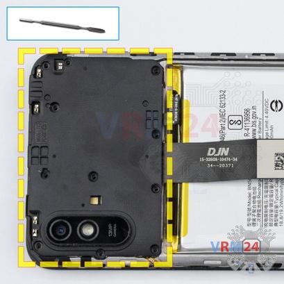 How to disassemble Xiaomi Redmi 9A, Step 5/1