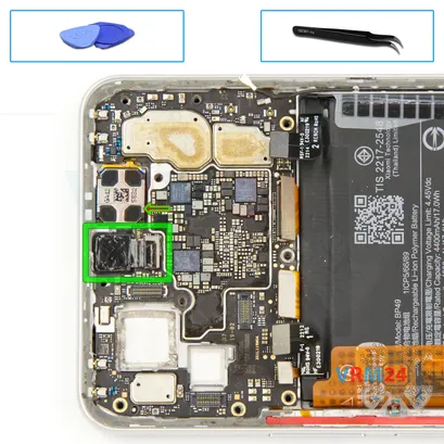 How to disassemble Xiaomi POCO F4, Step 15/1