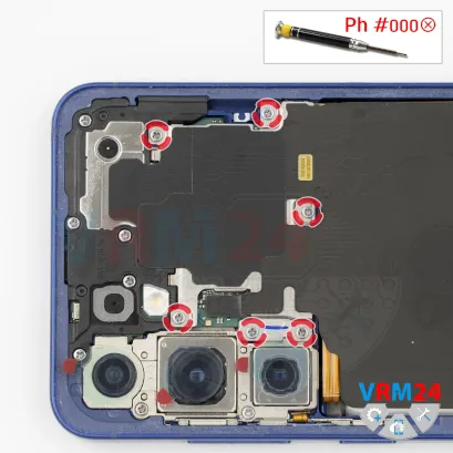 How to disassemble Samsung Galaxy S25 SM-S931, Step 4/1