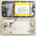 How to disassemble ZTE Axon 7 Mini, Step 7/3